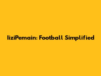 IiziPemain: Football Simplified