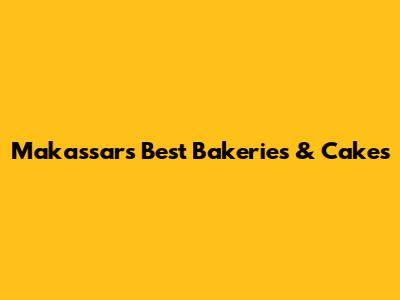 Makassar's Best Bakeries & Cakes