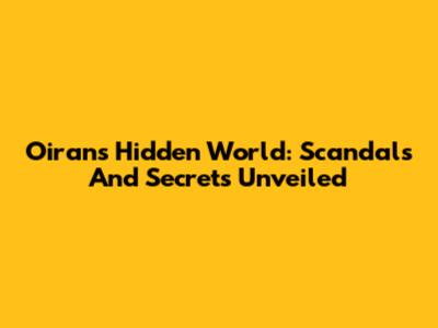 Oiran's Hidden World: Scandals And Secrets Unveiled