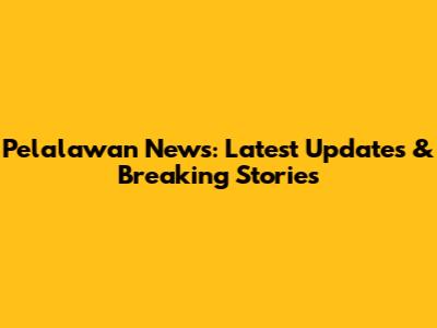 Pelalawan News: Latest Updates & Breaking Stories