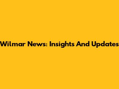 Wilmar News: Insights And Updates